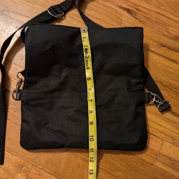 Black clutch made from bicycle tires NWOT - Picture 2 of 5